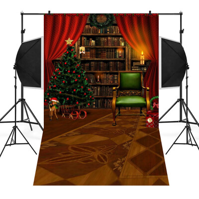 

〖Follure〗Christmas Backdrops Pumpkin Vinyl 3x5FT Lantern Background Photography Studio