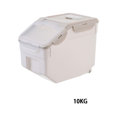 

Toponeto 10kg15kg Multi-function Sealed Insect-proof And Moisture-proof Rice Storage Box