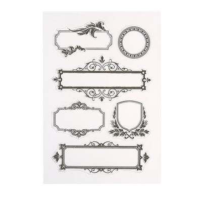 

Transparent Clear Stamp DIY Silicone Seals Scrapbooking Card 13