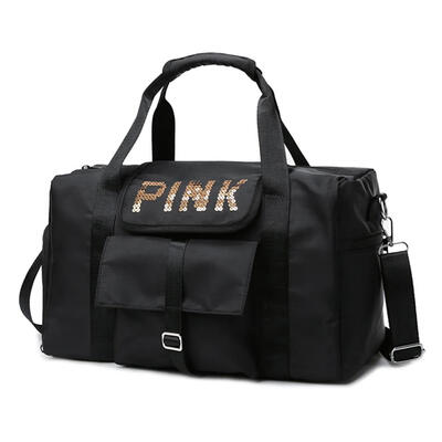 

Separation Travel Fitness Storage Handbags Unisex Luggage Sequin Duffel Bag