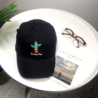 

Pepa hat mens cotton embroidered baseball cap student Korean version of outdoor leisure with letter scapuce
