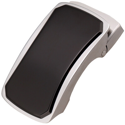 

35 stainless steel belt head custom LOGO steel automatic buckle belt head LY36-61317
