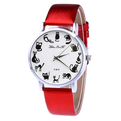 

RM Zhou Lianfa Brand New Quartz Watch Mens Leather Strap Korean Lady Student Coupl