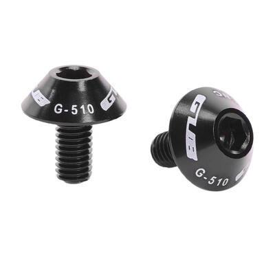 

2pcs 5x12mm Aluminum Bicycle Water Bottle Cage Bolts Bottle Holder Screws
