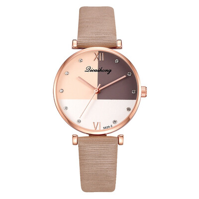 

Multicolor mirror personality watch Roman scale fashion quartz watch direct sales
