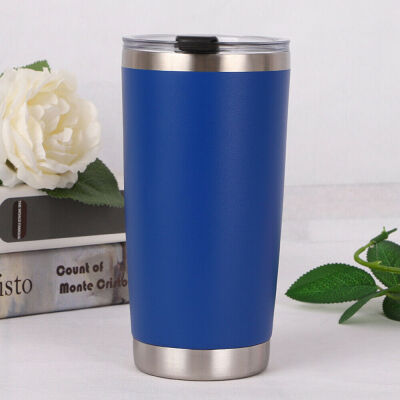 

Stainless Steel Double Wall Insulated Thermal Travel Coffee Mug Cup 20oz600ml