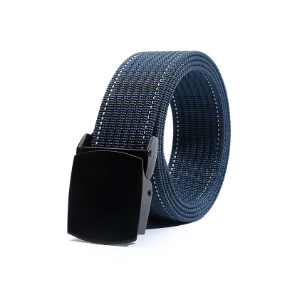 

New Nylon belt fashion Black Alloy Automatic buckle Men belt high quality Thicken Nylon Men casual belt