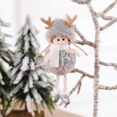 

Siaonvr Christmas Plush Angel Charm Child Cute Doll Gift Christmas Tree Pendant