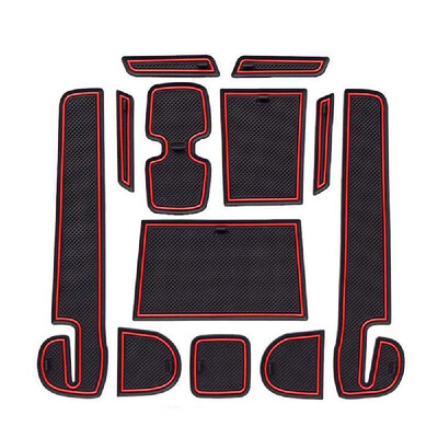 

12PCS Car Pad Center Console Mats Anti-dust Non-Slip Interior Door Storage Liner Accessories for SUZUKI SWIFT 2018