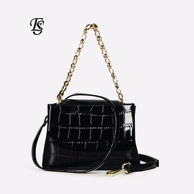 

ESHUNFA 2019 new fashion stone pattern chain handbag handbag shoulder bag Messenger bag ESCX179 4328