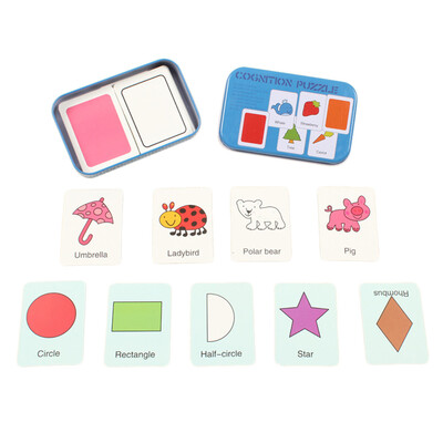 

Tailored Kids Cognition Card Puzzle Baby Toy Gift Early Educational Gift Learning Aid