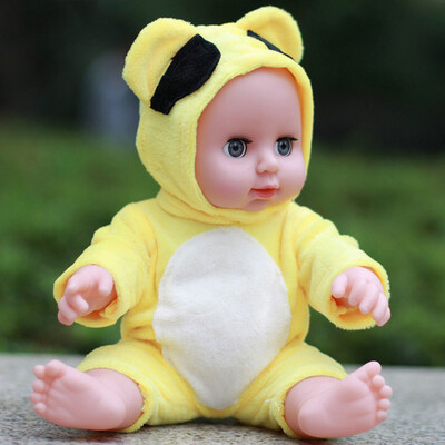 

Tailored 30CM Emulated Blink Doll Soft Children Reborn Baby Doll Toys Boy Girl Gift