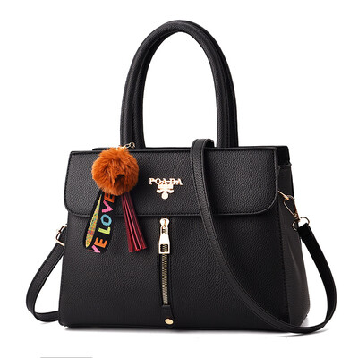 

New European&American fashion new ladies bag large capacity PU leather simple shoulder bag handbag generation