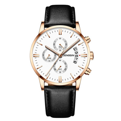 

Gobestart Luxury Watches Quartz Watch Stainless Steel Dial Casual Bracele Watch