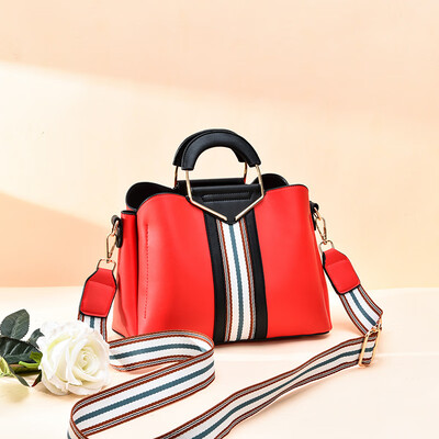 

2019 summer Europe&America big bag fashion casual PU leather handbag simple handbag diagonal bag handbag
