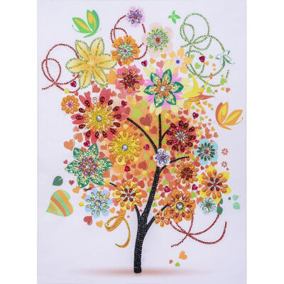 

5D DIY Special Shaped Diamond Painting Novelty Tree Cross Stitch Embroidery