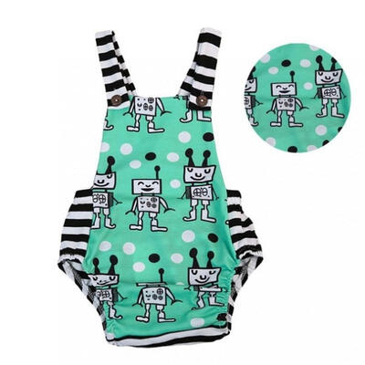 

Infant Newborn Baby Girls Boys Cotton Romper Bodysuit Jumpsuit Sunsuit Clothes 0-18M