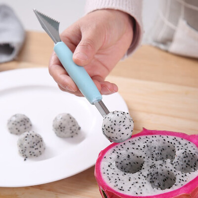 

Toponeto Household Fruit Spoon Creative Watermelon Spoon Fruit Digging Ball