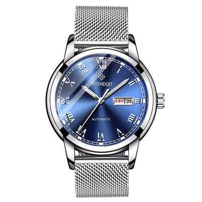 

Authentic waterproof steel belt simple mens belt watch male&female wristwatch non-mechanical watch students quartz leisure wa