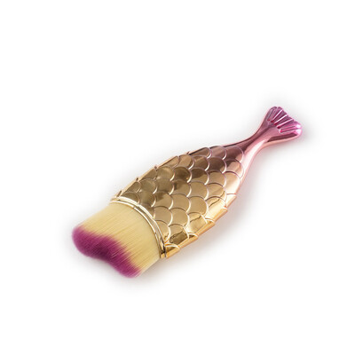 

〖Follure〗Fish Scale Makeup Brush Fishtail Bottom Brush Powder Blush Makeup Cosmetic Brush