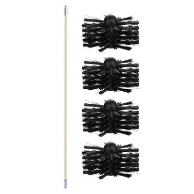 

Gobestart Chimney Tube Inner Wall Cleaning Brush Dryer Tube Brush Can Bend New Products