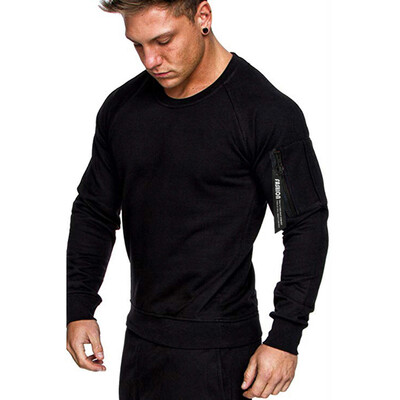 

Toponeto Men Autumn Long Sleeve Letter Printed Sweatshirt Top Tee Outwear Blouse
