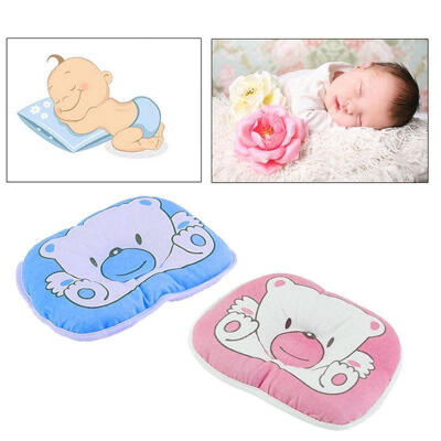 

Bear Pattern Pillow Newborn Infant Baby Support Cushion Pad Prevent Flat Head Newborn Infant Baby Cute