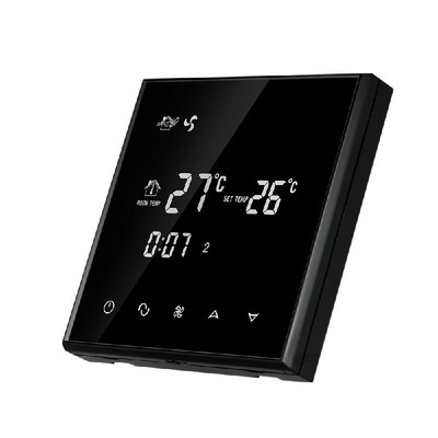 

220-230V Air Conditioner 2-Pipe Thermostat with LCD Display Good Quality Touch Screen Programmable Room Temperature Controller Hom