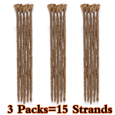 

3 Packs Handmade Dreadlocks Extensions Mens Dreadlocks Fashion Reggae Hair Hip-Hop Style Synthetic Dreadlocks Hair For Men