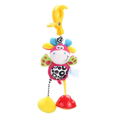

Cute Cartoon Animal Plush Doll Baby Kids Soft Bed Hanging Toy
