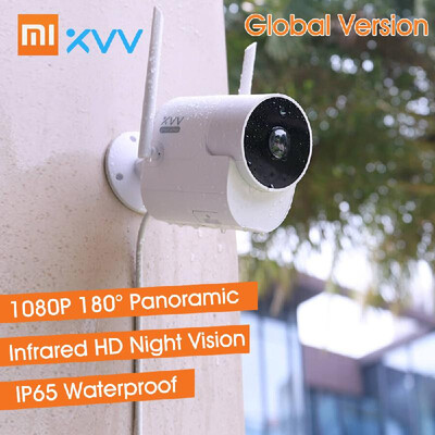 

Global Version Xiaomi Youpin Xiaovv Outdoor Panoramic Camera 1080P HD Home Security Surveillance Camera Waterproof Dustproof Wirel