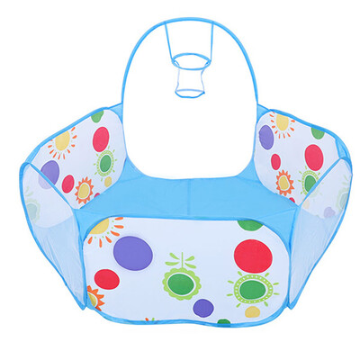

Tailored Kids 120cm Ball Pit Ball Tent Basketball Hoop Zipper Storage Bag for Toddlers