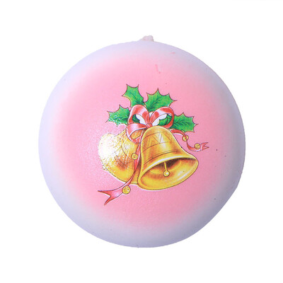 

Gotoamei Hot Christmas Bell Bread Slow Rising Scented Relieve Stress Toy Key Pendant