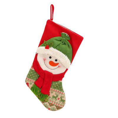 

Tailored Christmas gifts Candy Beads Christmas Santa Claus Snowman Socks Decorations
