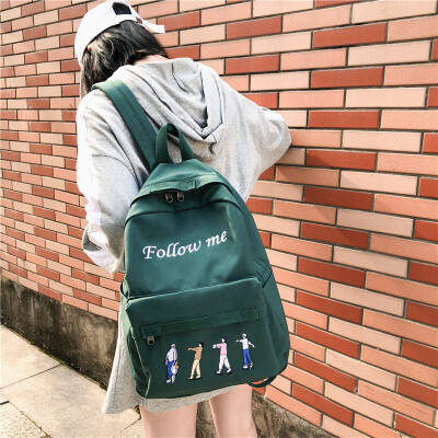 

The Simple Shoulder Backpack Korean Sen Sen Sen Sen Senior High School Students Japanese Junior High School