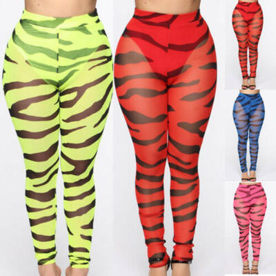 

Women Mesh Bikini Cover Up Swimwear Swimsuit Bathing Suit Wide Leg Pants Trouser