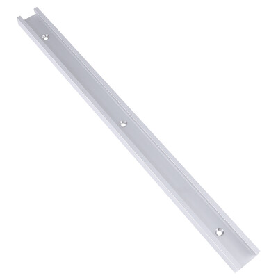 

Greensen 400mm Aluminum Alloy T-Track T-Slot Track with Self-taping Screws for Woodworking T-slot Track T-Track