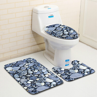 

〖Follure〗3pcs Non-Slip Bath Mat Bathroom Kitchen Carpet Doormats Decor