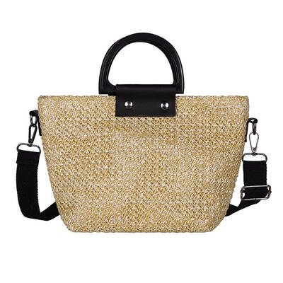 

Straw Totes Shoulder Messenger Handbags Women Crossbody Top-handle Bags