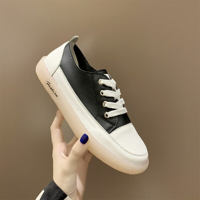 

Shoes women 2019 summer Korean version of jelly beef bottom flat-bottomed sports casual shoes basic student shoes shoes