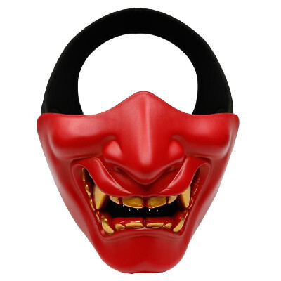 

Outdoor Sport Airsoft Paintball Mask Hannya HalloweenMasks Paintball CS Game Hunt Party Prop Mask Cosplay Prajna Hannya Phantom Ma