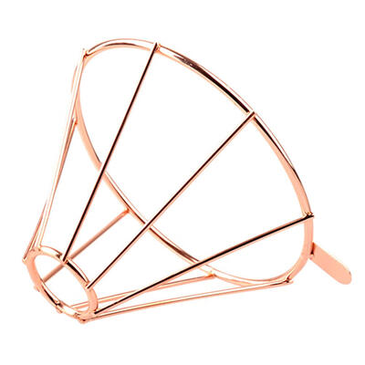 

Metal Brew Drip Coffee Filter Holder Funnel Hopper Mesh Tea Filter Basket