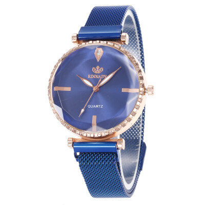 

Summer fashion magnet strap with scale simple ladies watch student personality popular watch