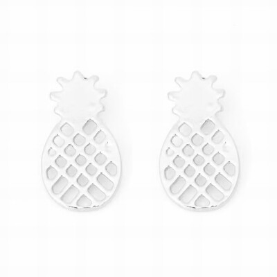 

Fashion Best Friend Gift Minimalist Decoration Tiny Cute Pineapple Stud Earrings For Women Men Jewelry
