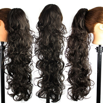 

〖Follure〗Clip-in Women Curly Tail Hair Fake Synthetic Horsetail Wig accessory