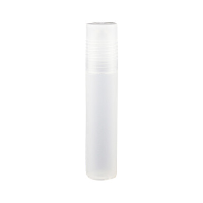

4pcs Woman Girl Transparent Empty Plastic Roll-on Bottles Essential Oil Roller Ball with Cap