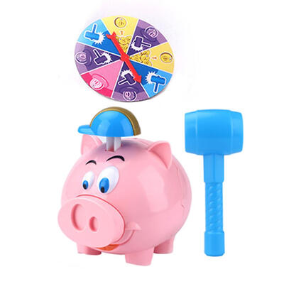 

Creative Cartoon Explosion Bank Pink Figure Toys Storage Tank Desktop Game