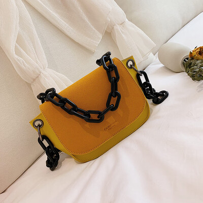 

Ins in summer new personality retro frosting small bag girl 2019 new Korean version 100 lap single shoulder oblique bag tide