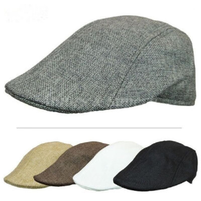 

Autumn Winter Duckbill Ivy Hat Peaked Cap Breathable Cotton Blend Beret Beanie Newsboy Hat Cabbie Headwear Sports Caps