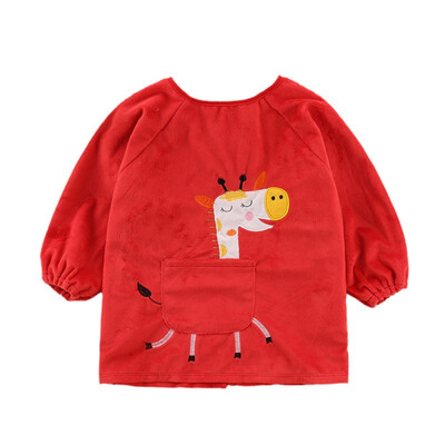 

Baby Bibs Waterproof Kid Eating Clothing Childrens Long Sleeves Feeding Smock Bib Baby Apron Bandana Bebes Bibs
